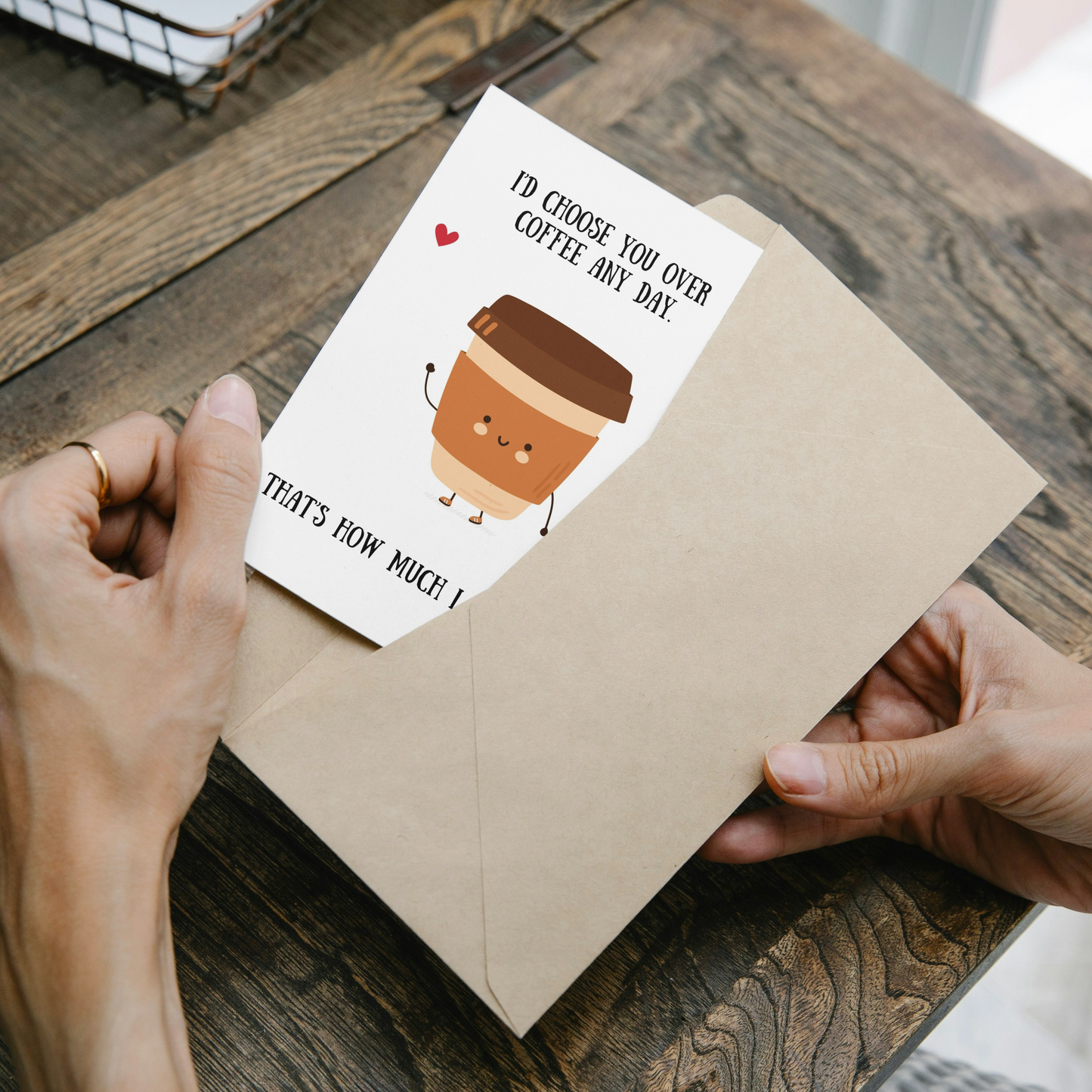 Valentine’s Day Card | Coffee Lover | Coffee Valentine’s Day Card | Cute Valentine Card | Coffee Anniversary Card | Digital Download