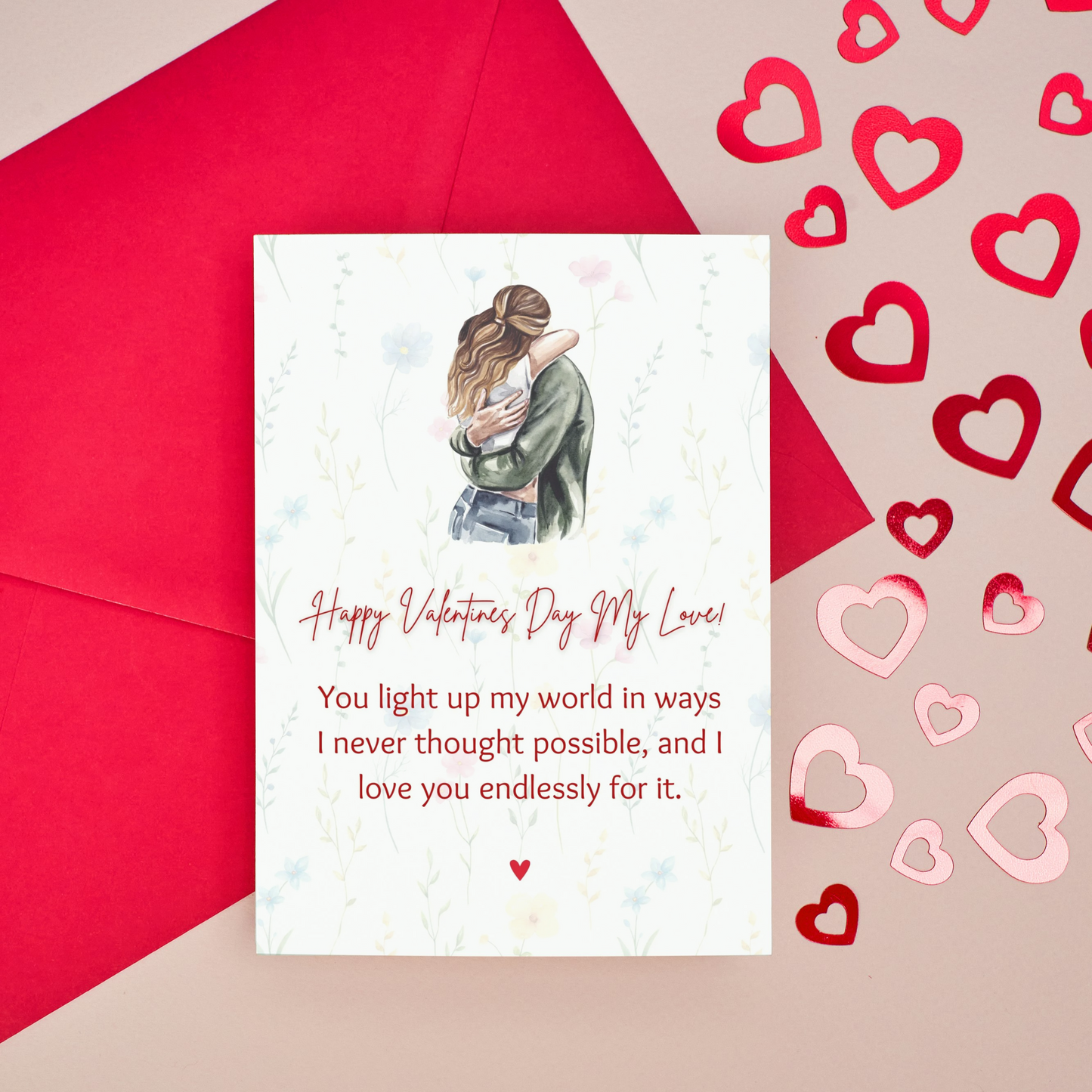 Romantic Valentine's Day Card for boyfriend girlfriend | Valentines Day Heartfelt Message | Happy Valentine's day card
