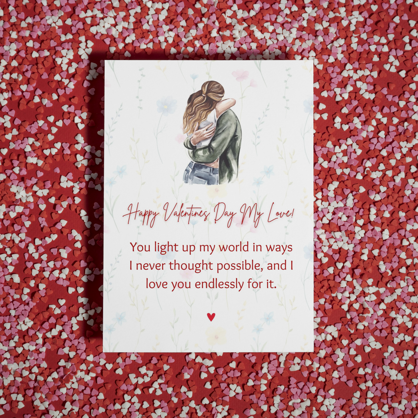 Romantic Valentine's Day Card for boyfriend girlfriend |  Valentines Day Heartfelt Message | Happy Valentine's day card