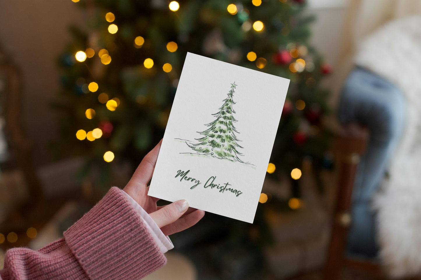 Christmas Tree Card | Digital Download Printable