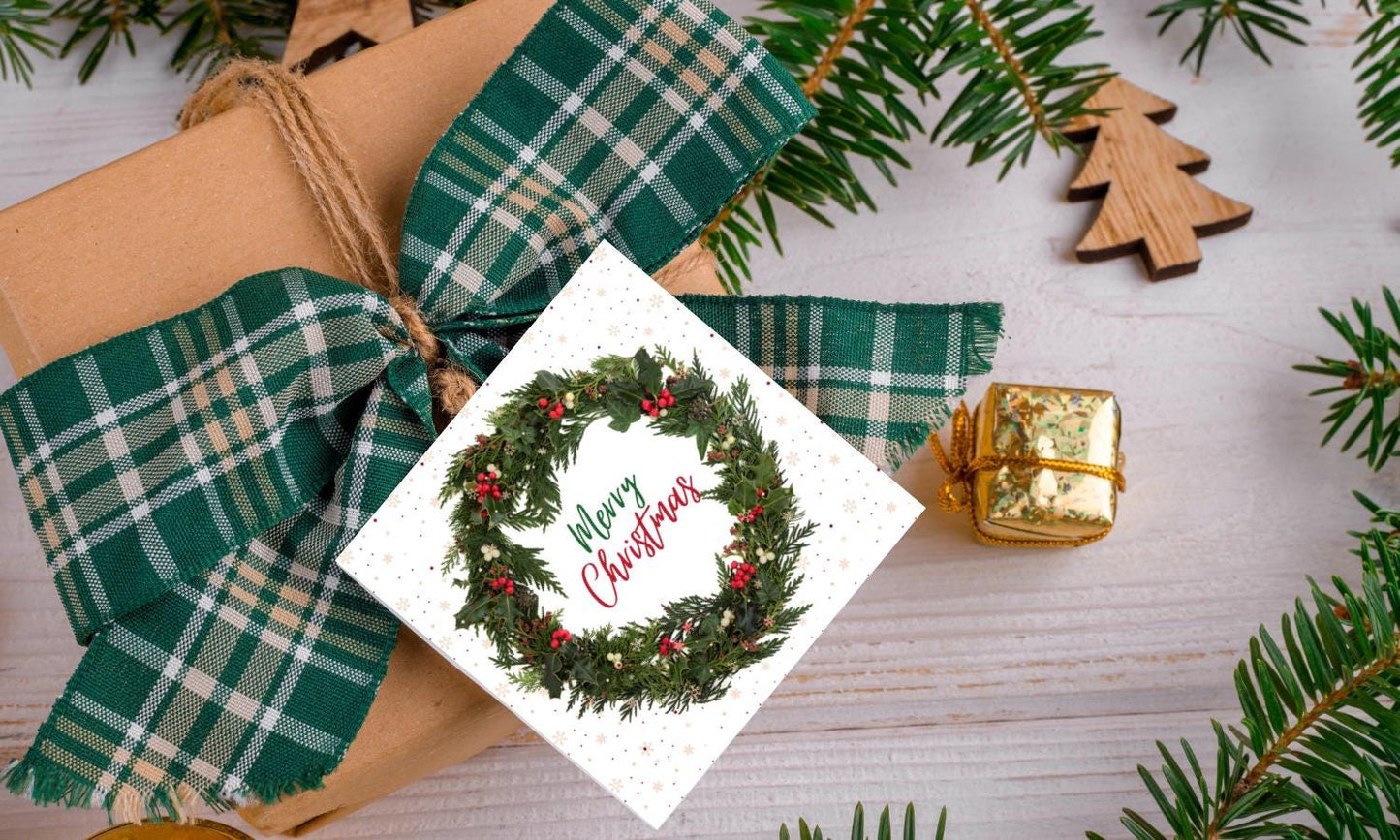 Editable Merry Christmas Card | Digital Download Printable