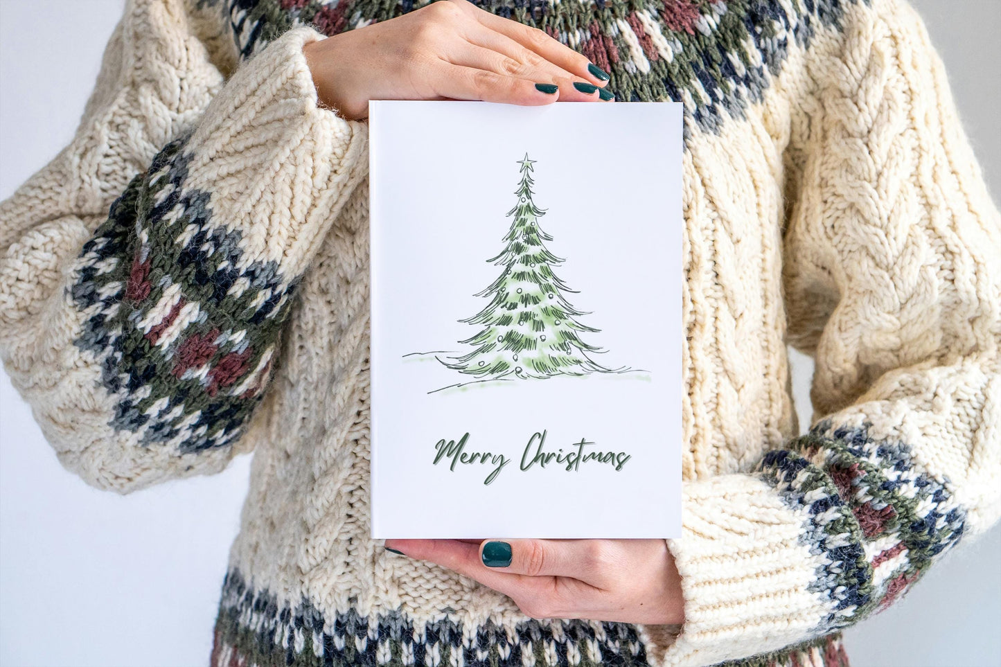 Christmas Tree Card | Digital Download Printable