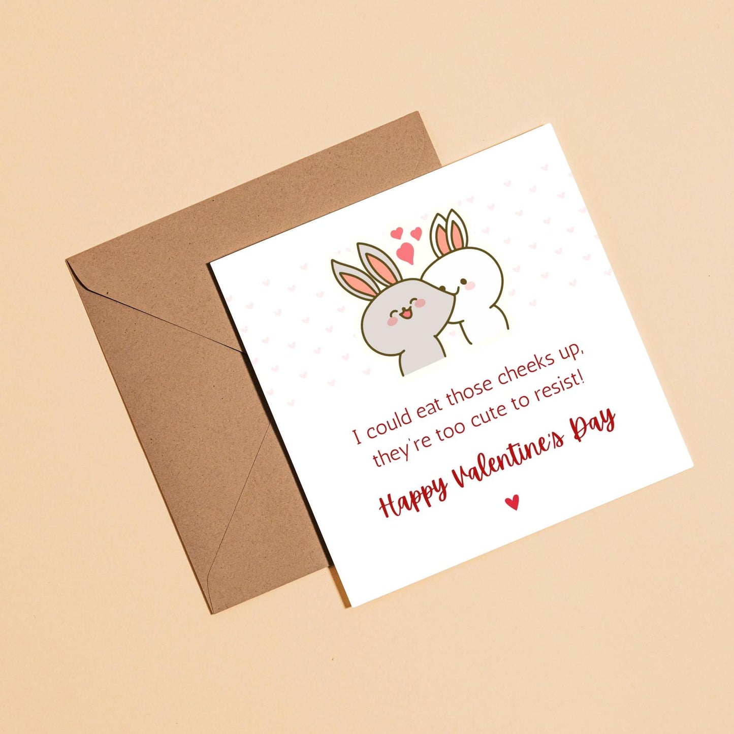 Cute Valentines Card for boyfriend girlfriend - DIGITAL DOWNLOAD | Valentine's Day Card |  Cute and Playful Design |