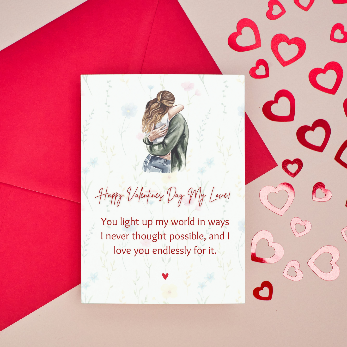 Romantic Valentine's Day Card for boyfriend girlfriend |  Valentines Day Heartfelt Message | Happy Valentine's day card