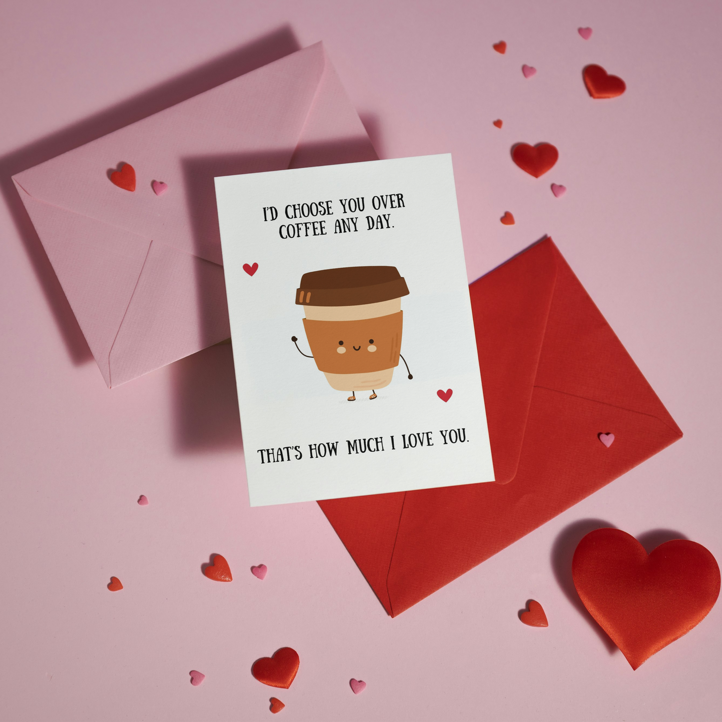 Valentine’s Day Card | Coffee Lover | Coffee Valentine’s Day Card |  Cute Valentine Card | Coffee Anniversary Card | Digital Download