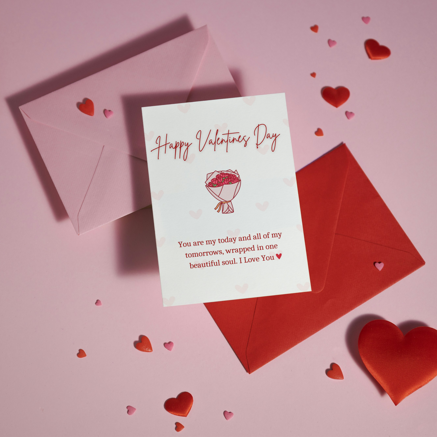 Happy Valentine's Day Card | Romantic Valentine's Day Card | Valentines Day Heartfelt Message | Gift for Boyfriend | Gift For Her |